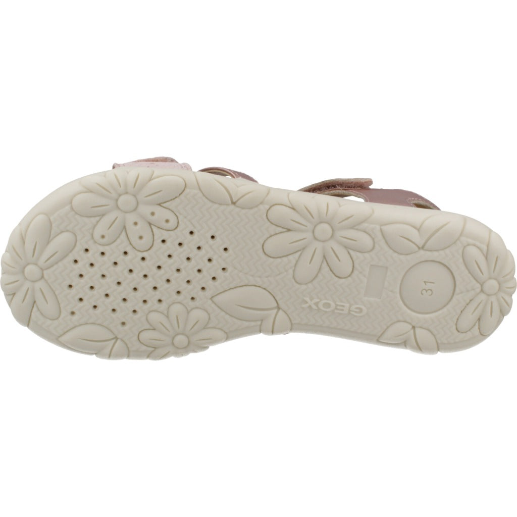 GEOX J SANDAL HAITI en color ROSA (6)