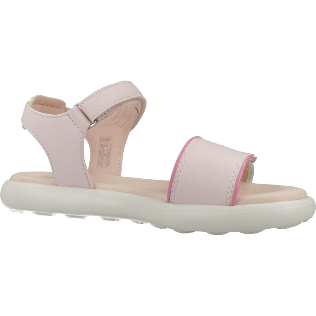 GEOX J SANDAL PUFFYPOP en color ROSA (5)