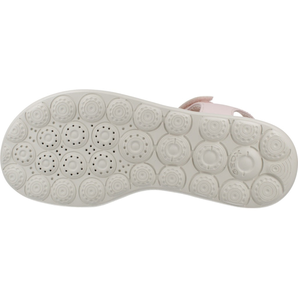 GEOX J SANDAL PUFFYPOP en color ROSA (6)
