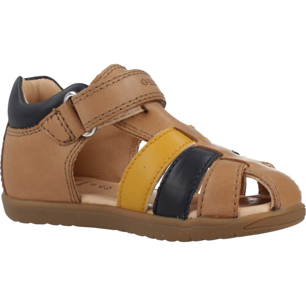 GEOX B SANDAL MACCHIA en color MARRON (5)