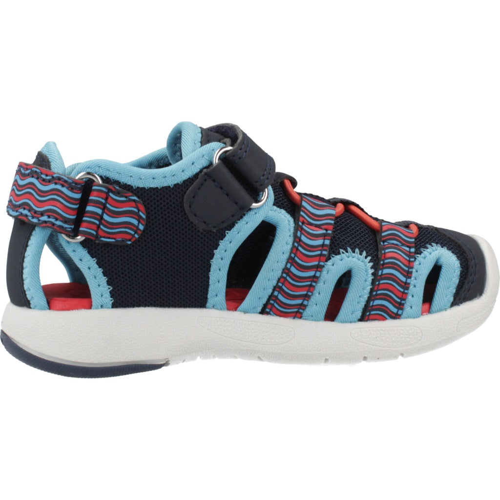 GEOX SANDAL MULTY en color AZUL (4)