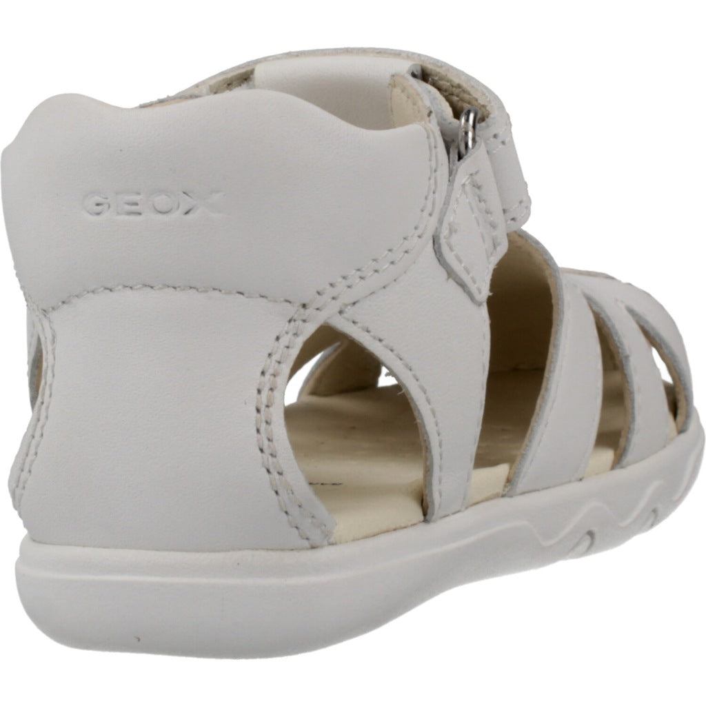 GEOX B SANDAL STEPPIEUP en color BLANCO (3)