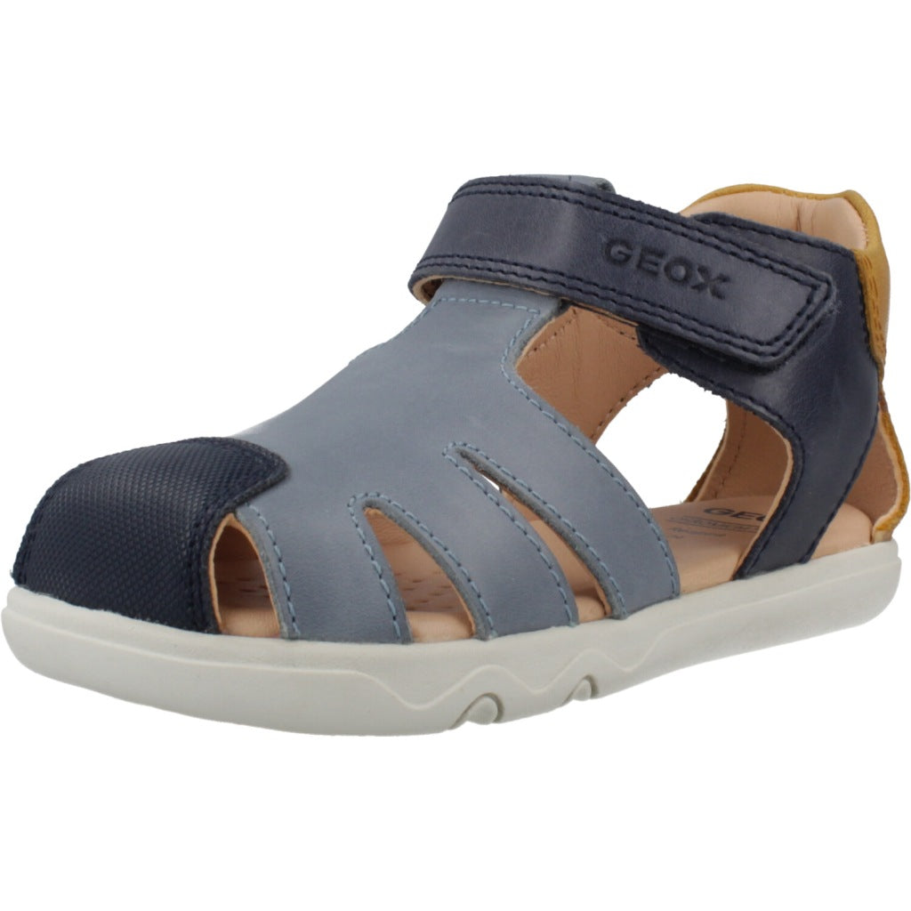 GEOX B SANDAL STEPPIEUP en color AZUL (1)