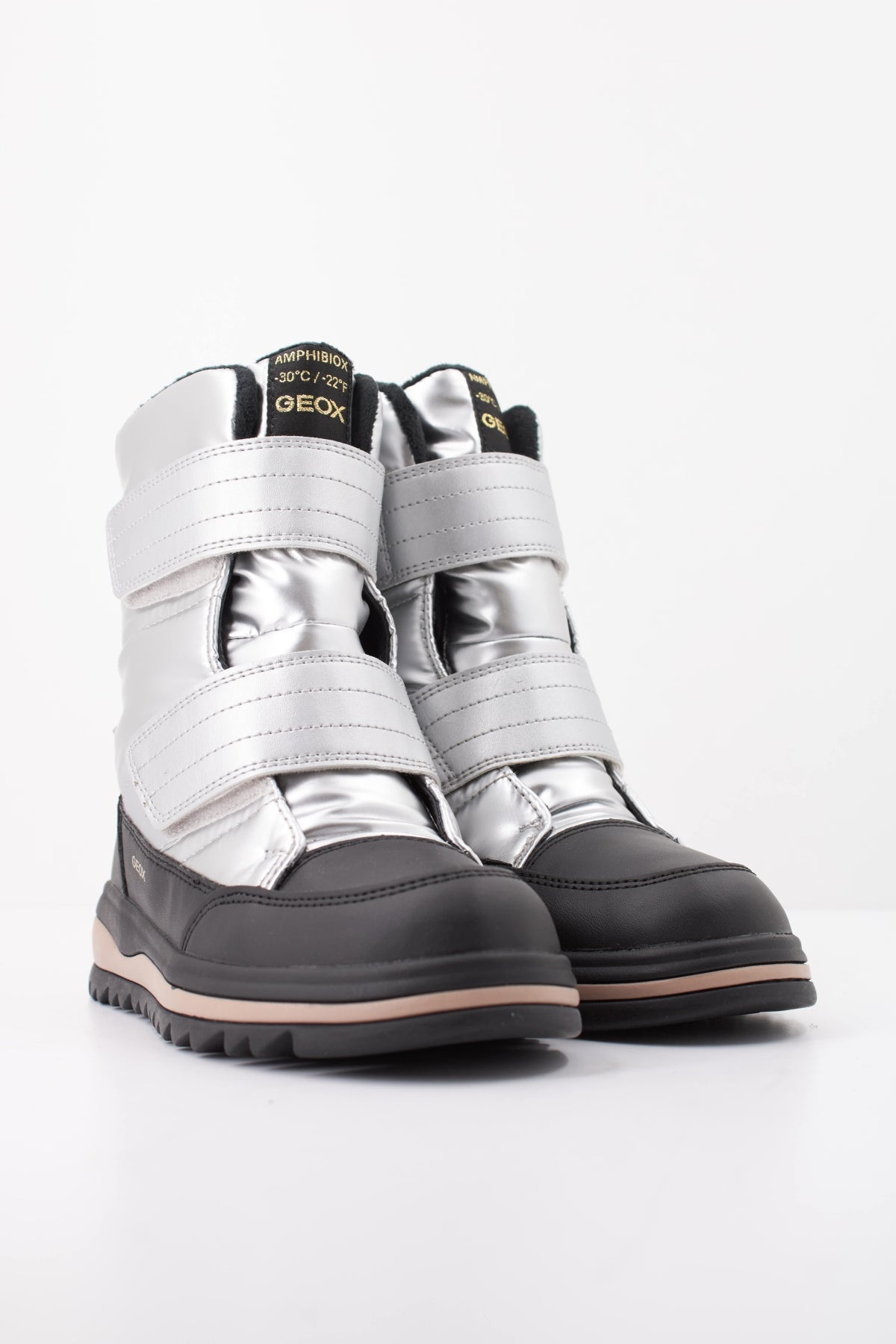 GEOX J ADELHIDE GIRL en color PLATA (2)