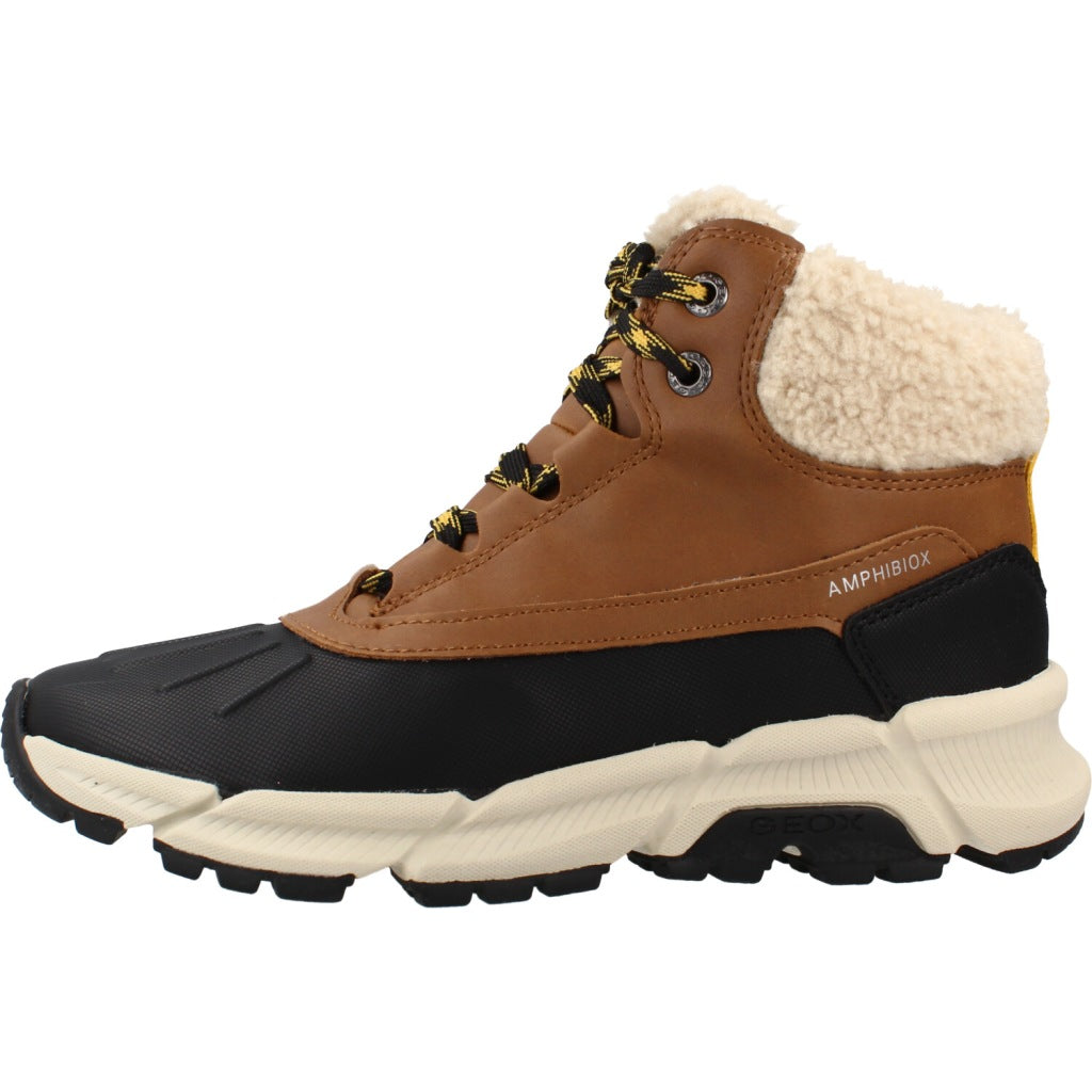 GEOX J FLEXYPER PLUS BOY en color MARRON (2)