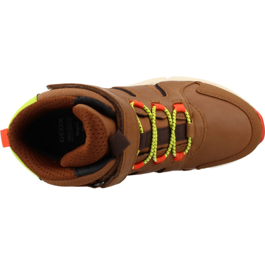 GEOX J FLEXYPER PLUS BOY en color MARRON (7)