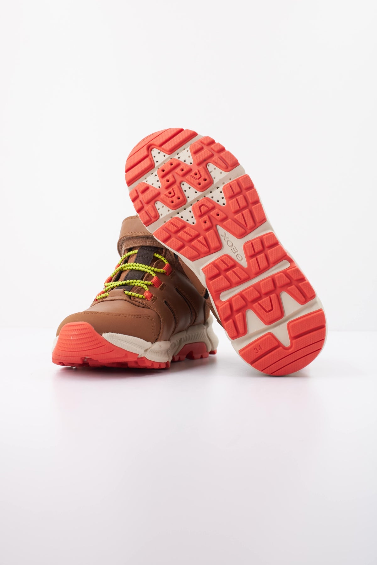 GEOX J FLEXYPER PLUS BOY en color MARRON (5)