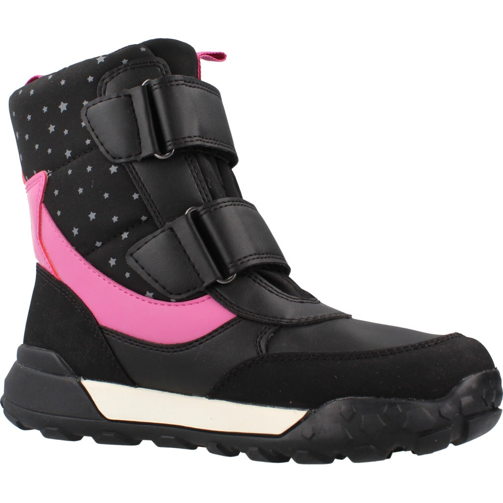 GEOX J TREKKYUP GIRL en color NEGRO (5)
