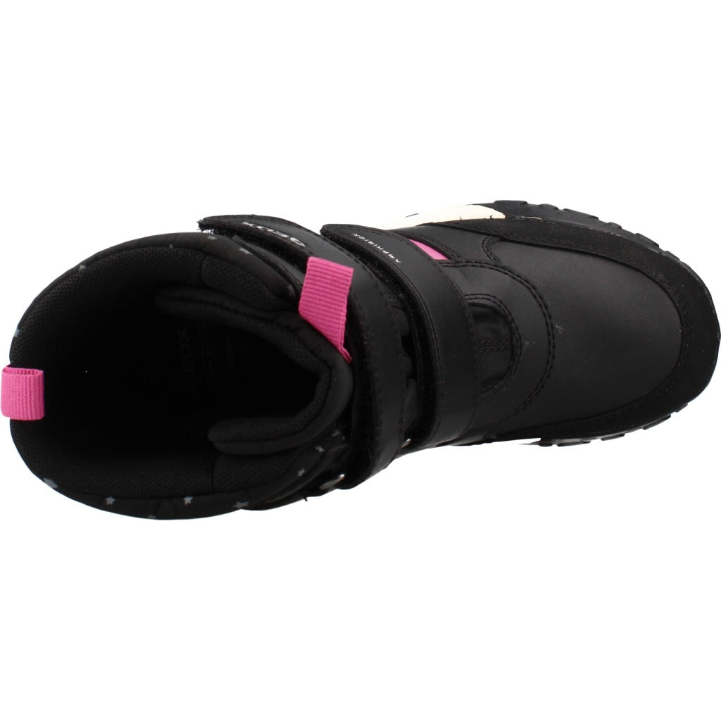 GEOX J TREKKYUP GIRL en color NEGRO (7)