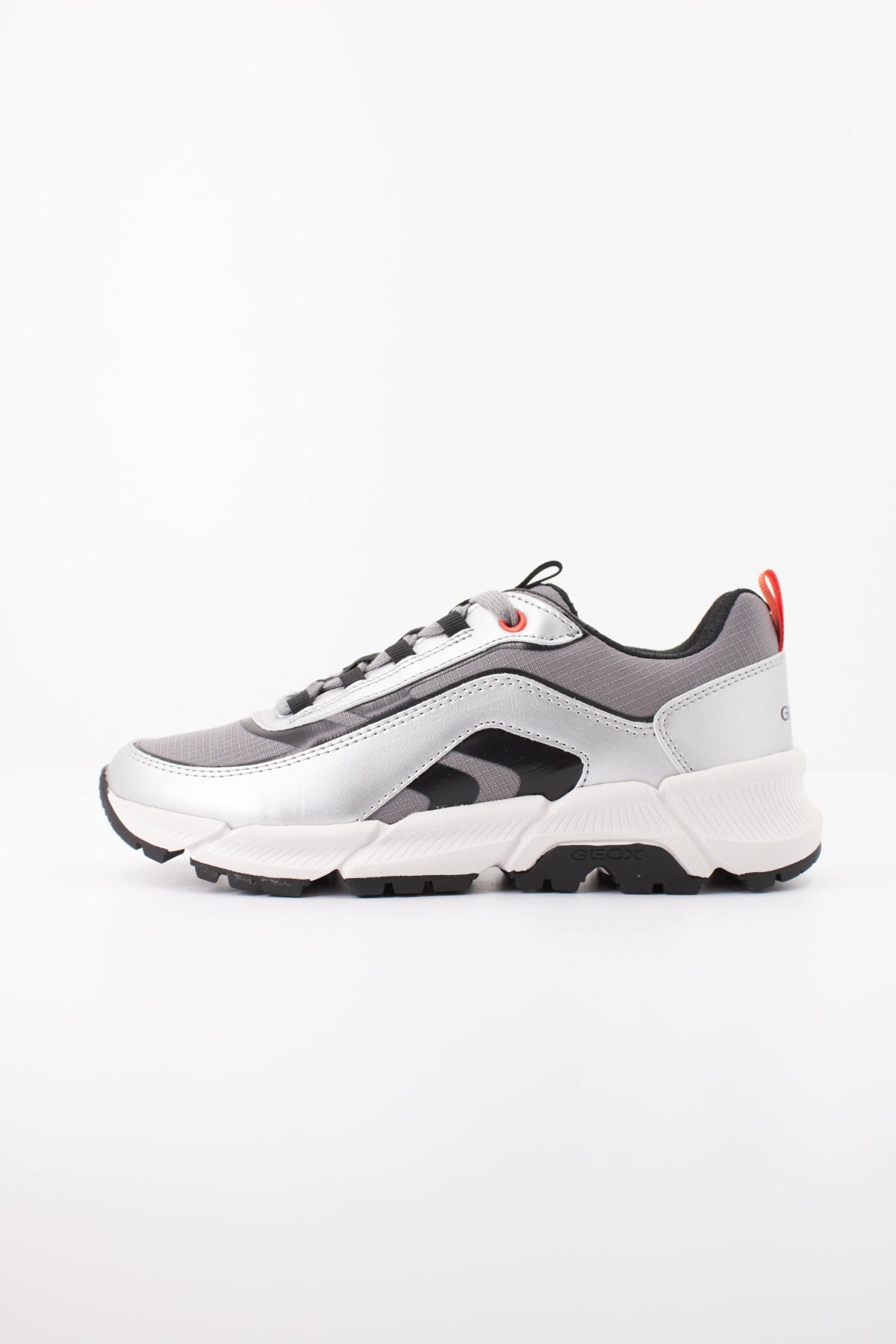 GEOX J FLEXYPER PLUS BOY en color PLATA (1)
