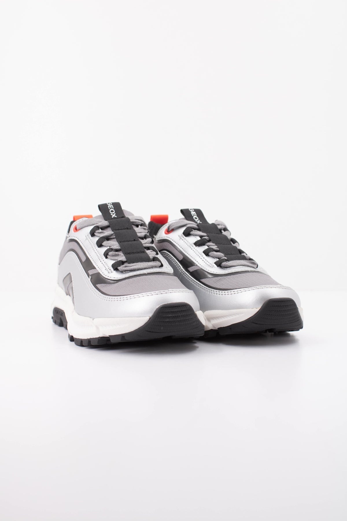 GEOX J FLEXYPER PLUS BOY en color PLATA (2)