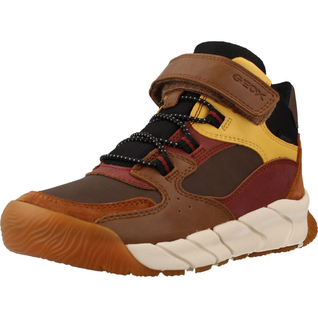 GEOX J FLEXYPER PRO BOY en color MARRON (1)