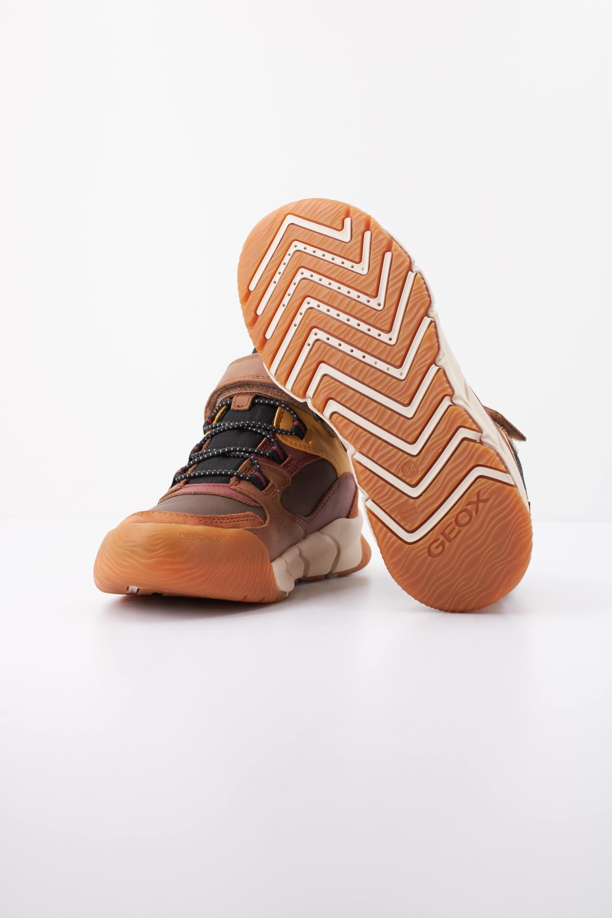 GEOX J FLEXYPER PRO BOY en color MARRON (5)