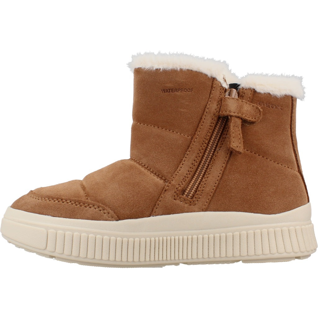 GEOX JNFA J LAQUINNY GIRL en color MARRON CLARO (2)