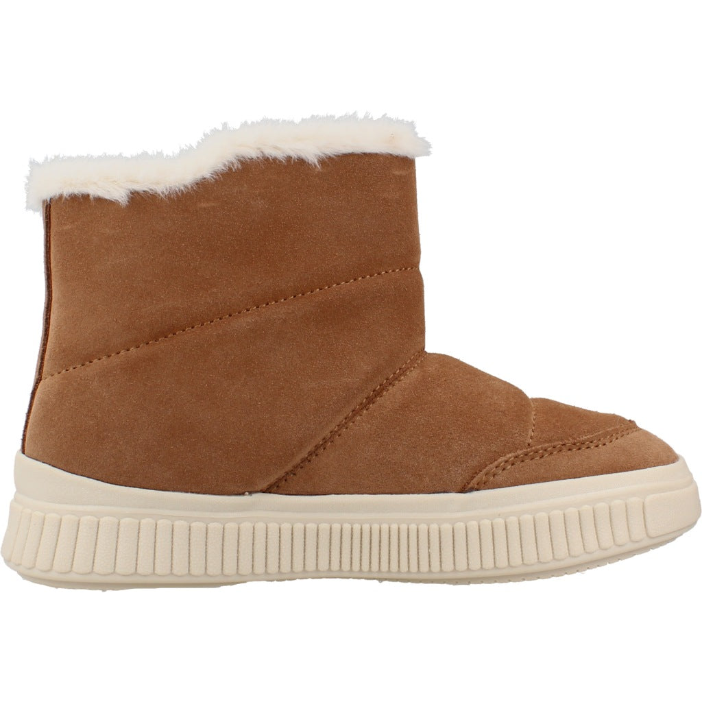 GEOX JNFA J LAQUINNY GIRL en color MARRON CLARO (4)