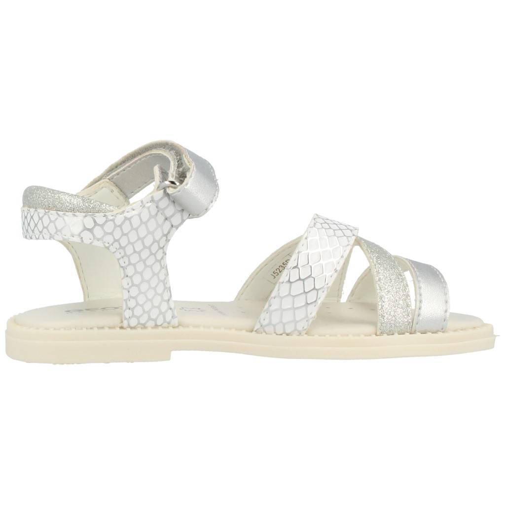 GEOX J SAND.KARLY D en color PLATA (4)
