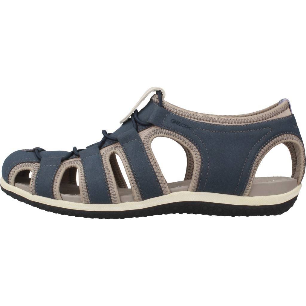 GEOX D SANDAL VEGA en color AZUL (2)