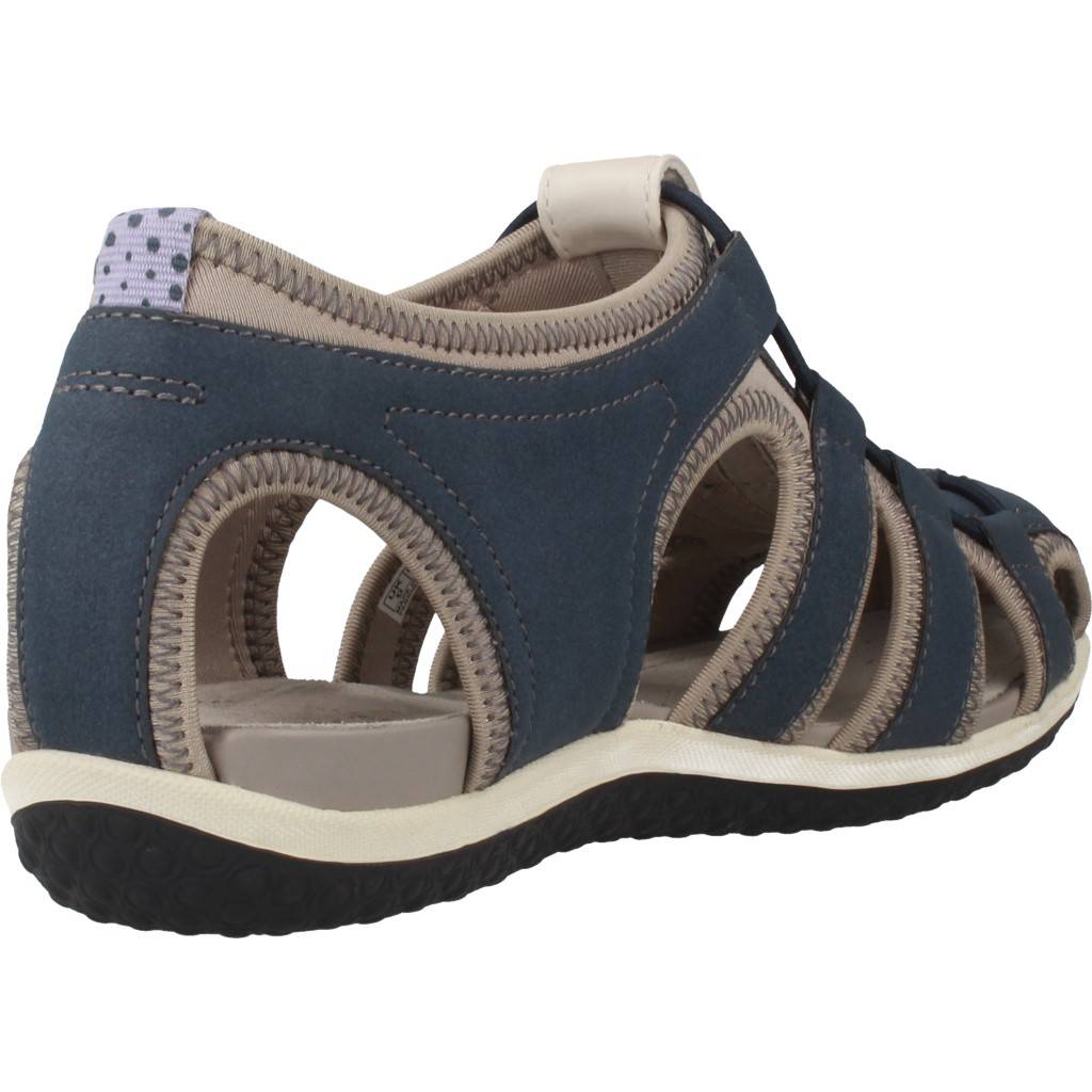 GEOX D SANDAL VEGA en color AZUL (3)