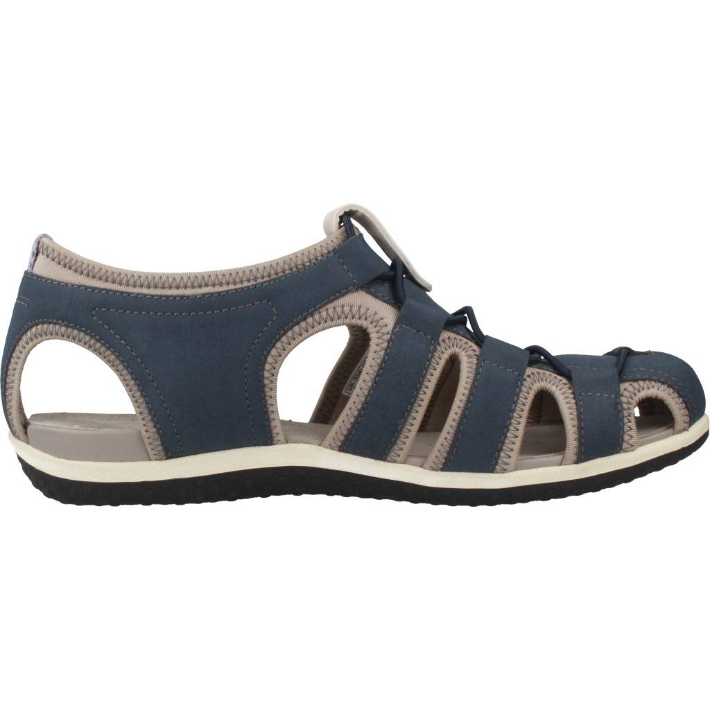 GEOX D SANDAL VEGA en color AZUL (4)