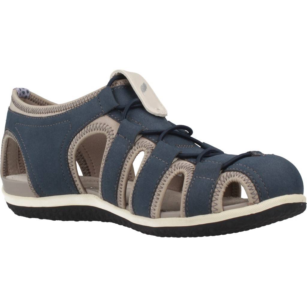 GEOX D SANDAL VEGA en color AZUL (5)