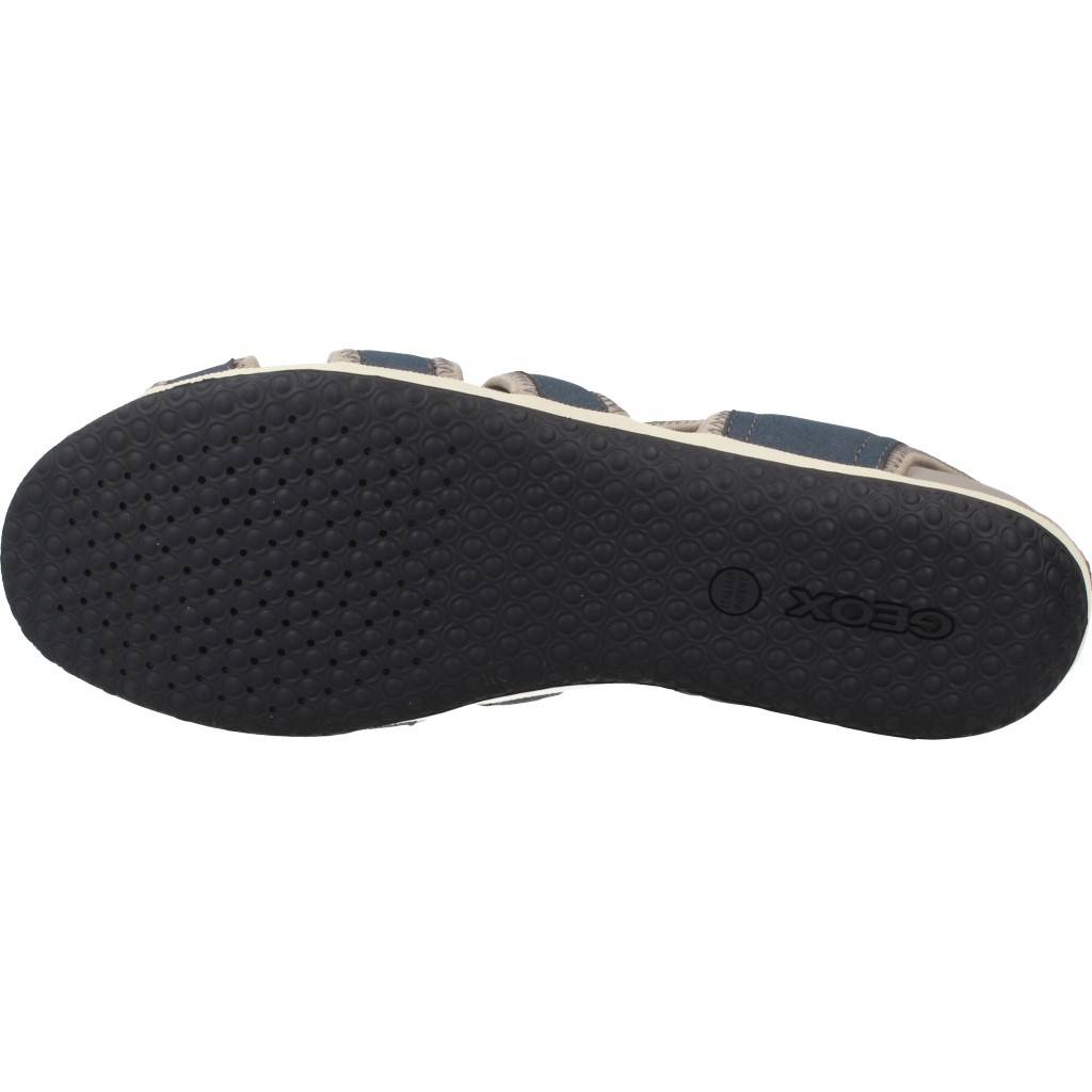 GEOX D SANDAL VEGA en color AZUL (7)