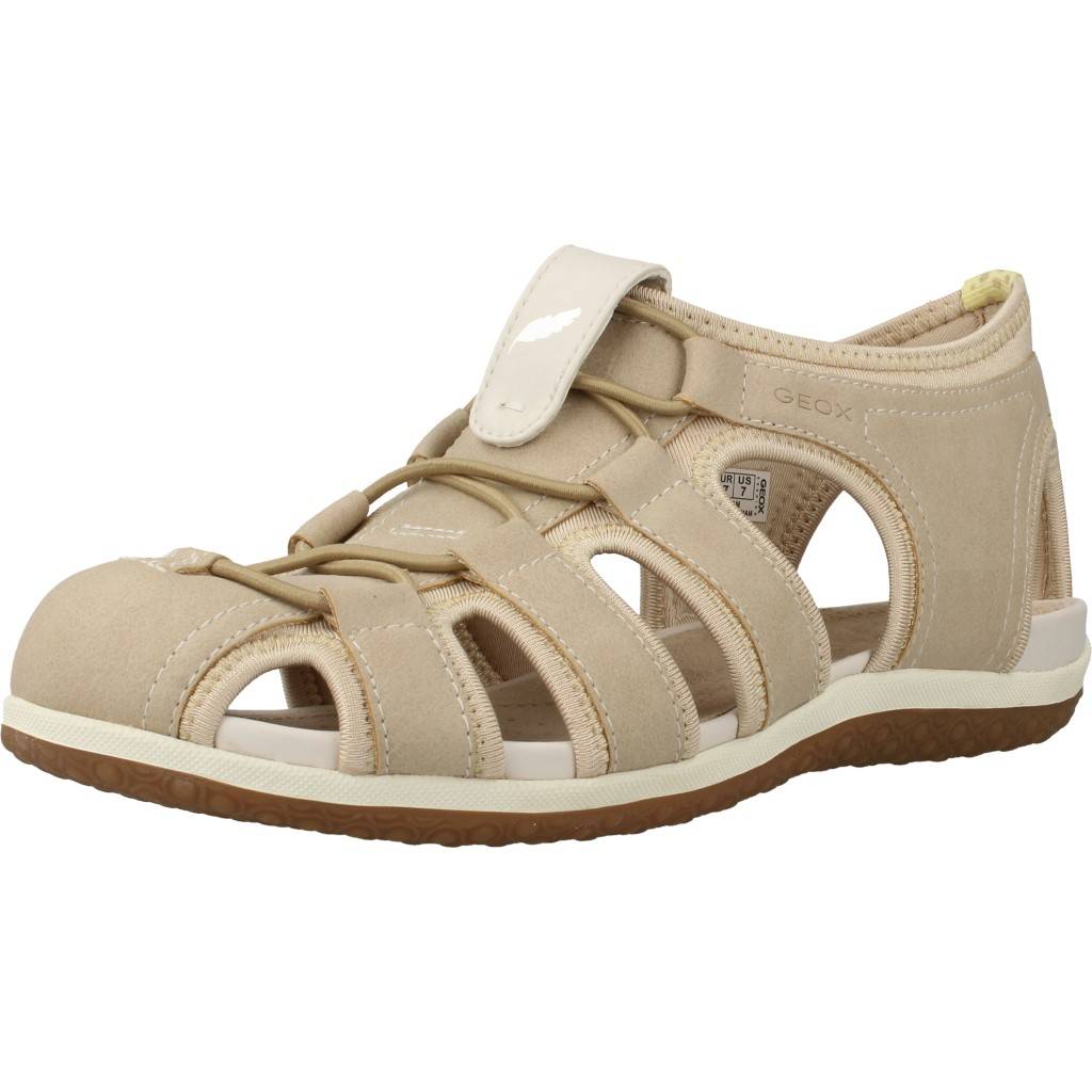 GEOX D SANDAL VEGA en color MARRON (1)
