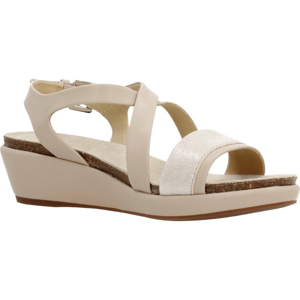 GEOX D ABBIE en color MARRON CLARO (5)