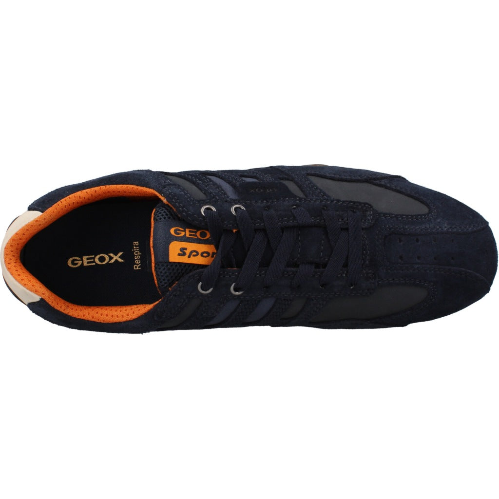 GEOX UK EK UOMO SNAKE en color NEGRO (7)