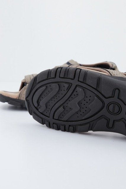 GEOX UOMO SANDAL STRADA en color MARRON CLARO (4)