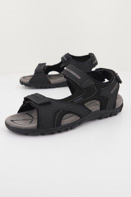 GEOX U SANDAL STRADA D en color NEGRO (1)