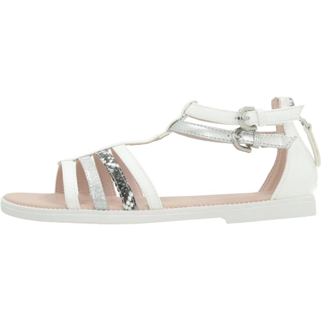 GEOX J SANDAL KARLY GIRL en color BLANCO (2)