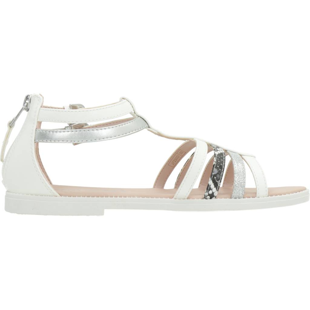 GEOX J SANDAL KARLY GIRL en color BLANCO (4)