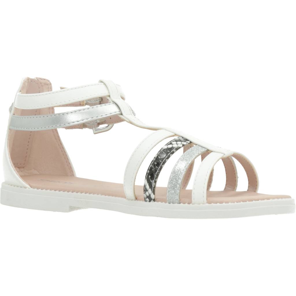GEOX J SANDAL KARLY GIRL en color BLANCO (5)