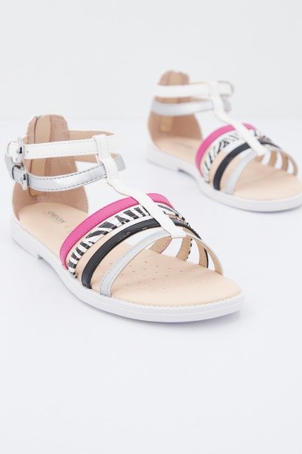 GEOX J SANDAL KARLY GIRL en color BLANCO (2)