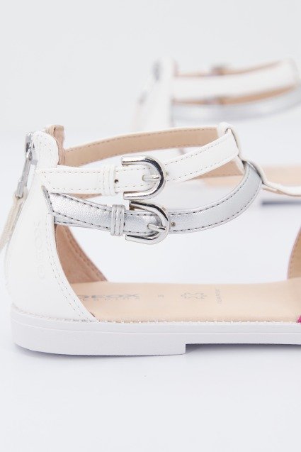 GEOX J SANDAL KARLY GIRL en color BLANCO (4)
