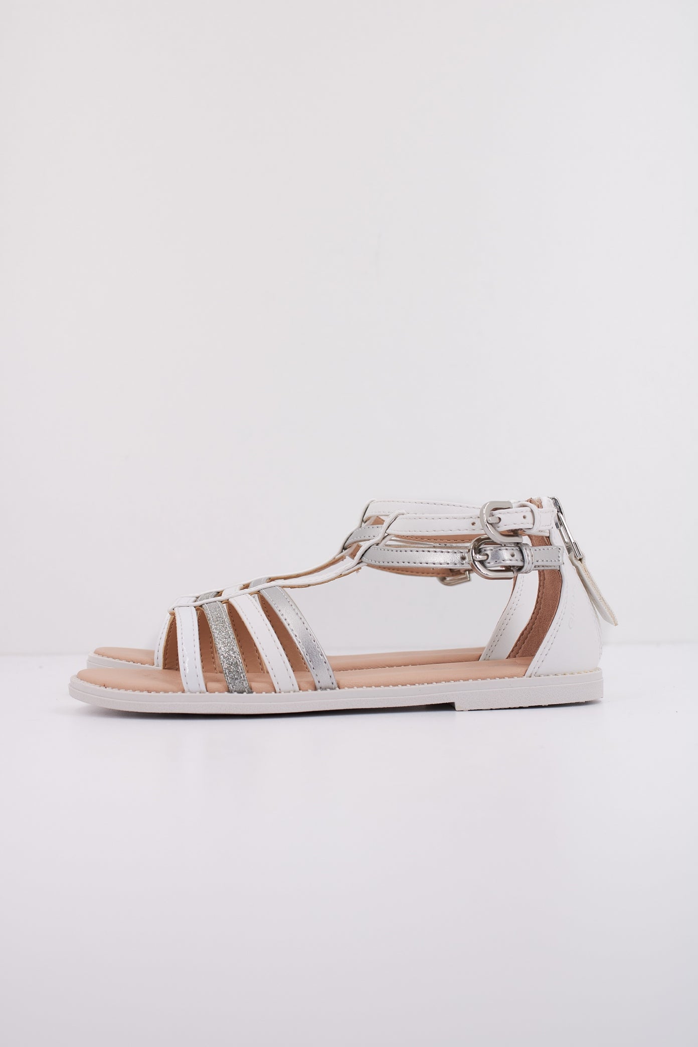 GEOX J SANDAL KARLY GIRL en color BLANCO (1)