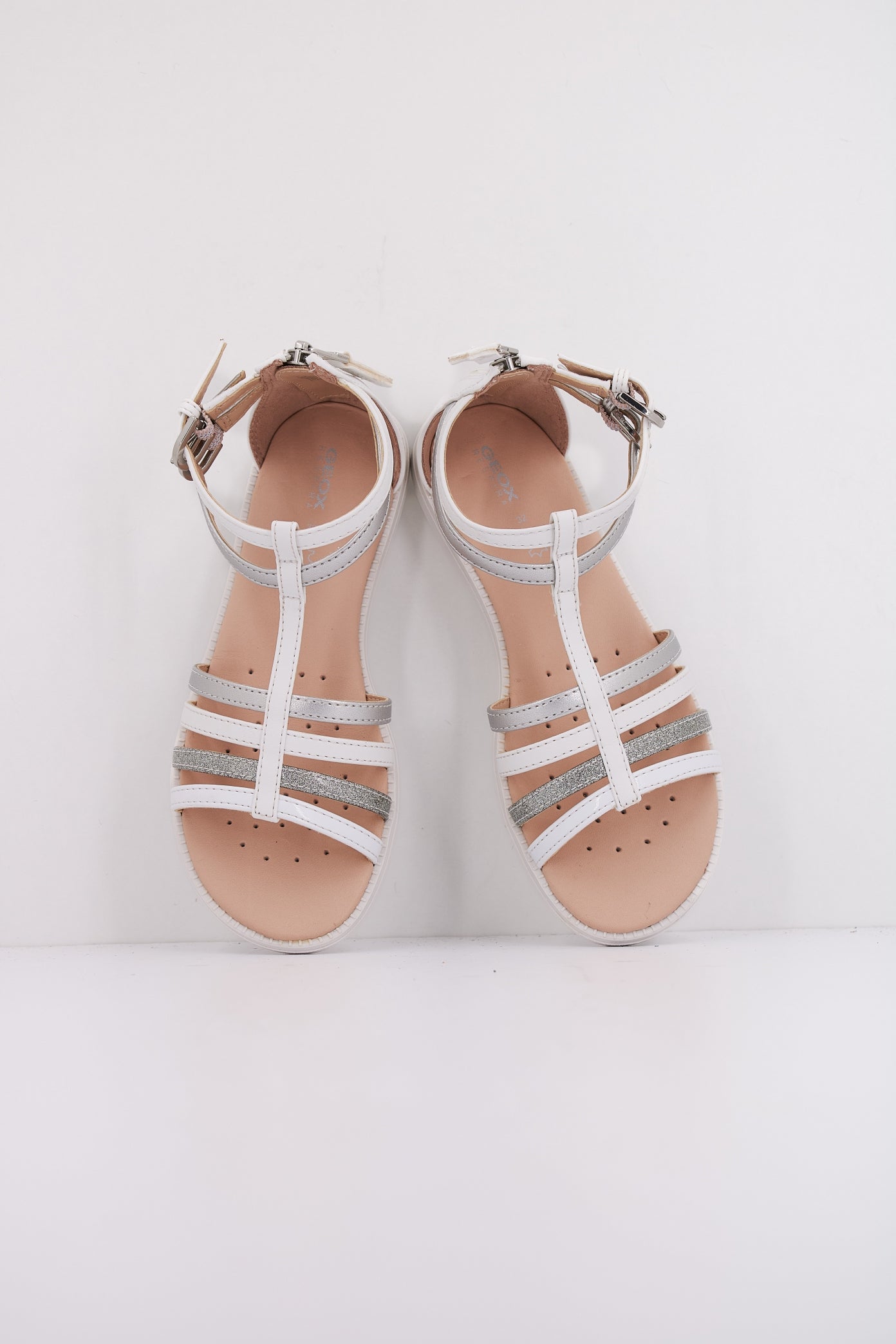 GEOX J SANDAL KARLY GIRL en color BLANCO (3)