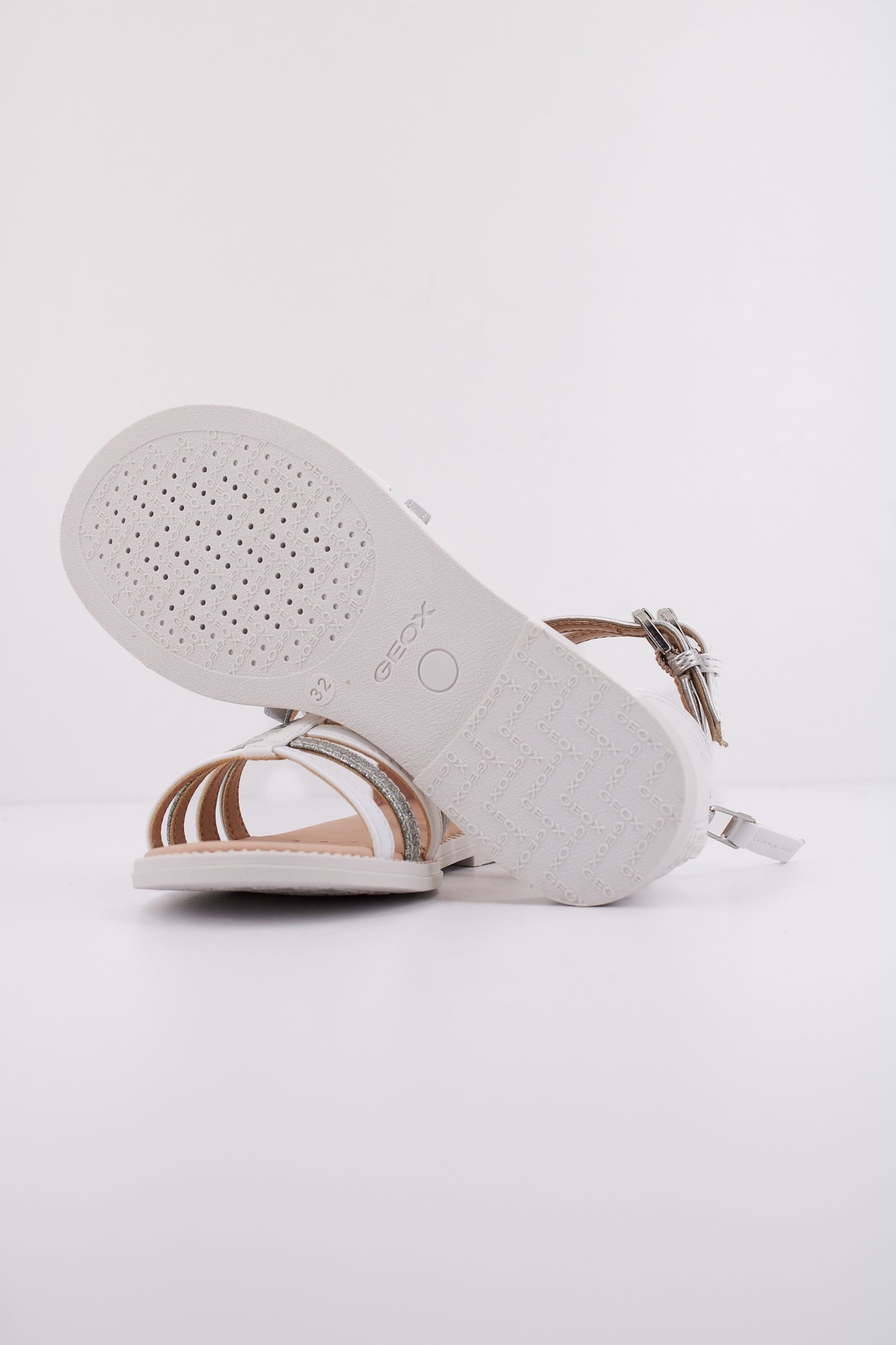 GEOX J SANDAL KARLY GIRL en color BLANCO (5)