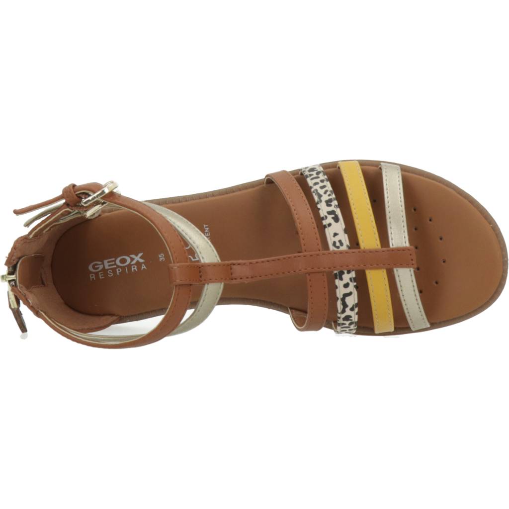 GEOX J SANDAL KARLY GIRL en color MARRON (7)