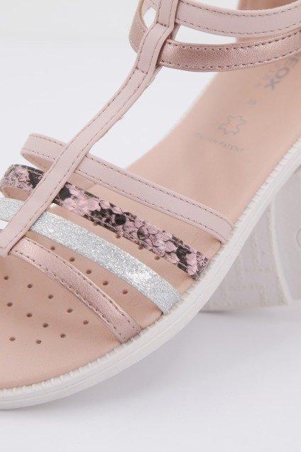 GEOX J SANDAL KARLY GIRL en color ROJO (4)