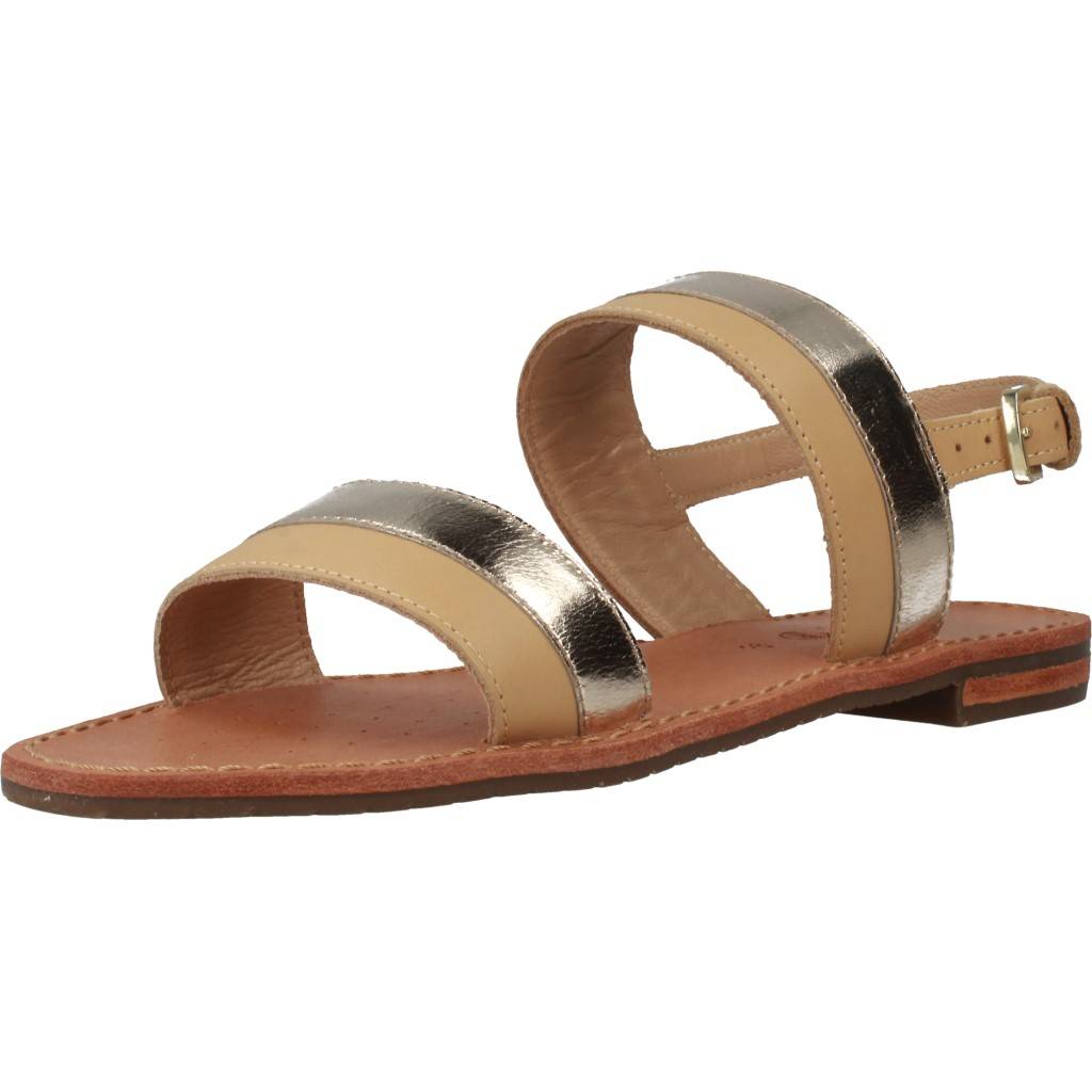GEOX D SOZY en color MARRON CLARO (1)