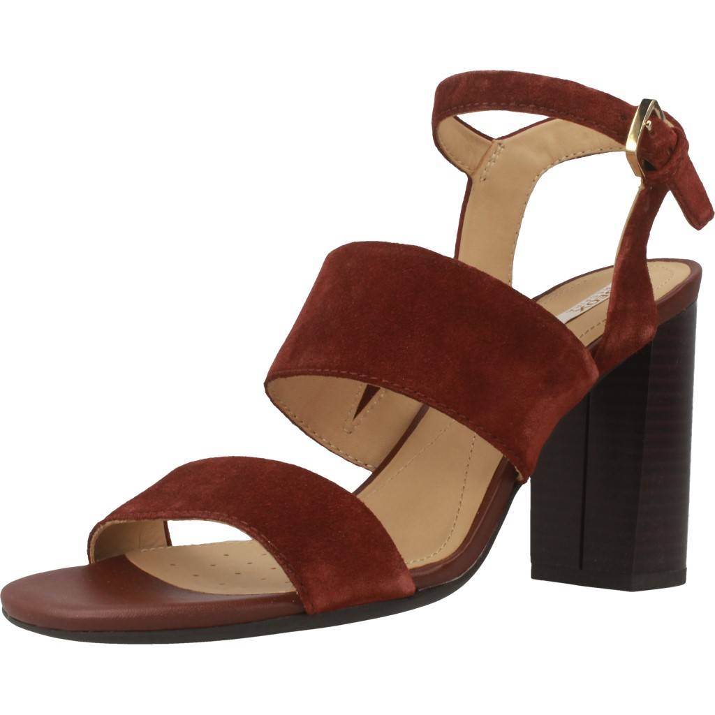 GEOX D AUDALIES HIGH SAND en color MARRON (1)