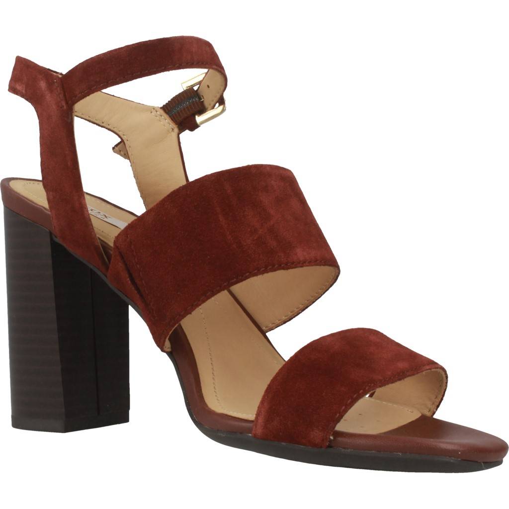 GEOX D AUDALIES HIGH SAND en color MARRON (5)