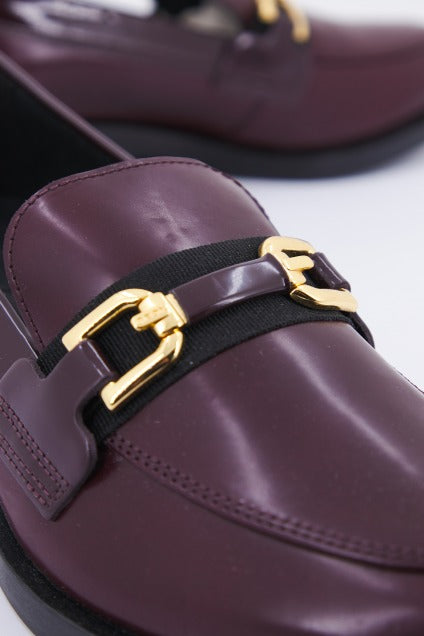 GEOX DONNA BROGUE en color BURDEOS (4)