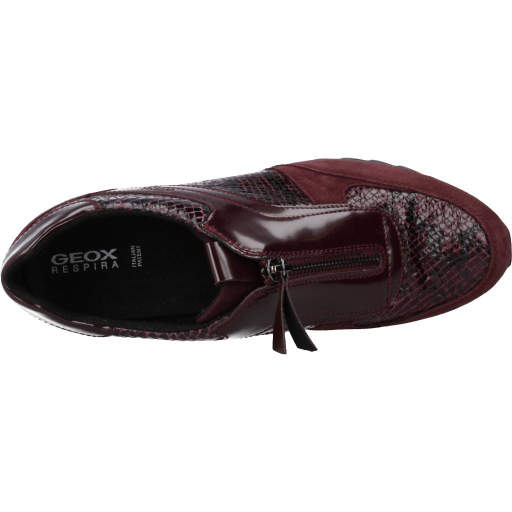 GEOX D TABELYA en color BURDEOS (7)