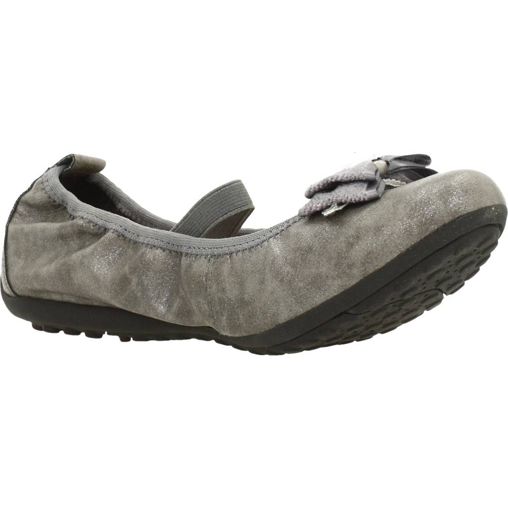 GEOX JR PIUMA en color MARRON CLARO (5)