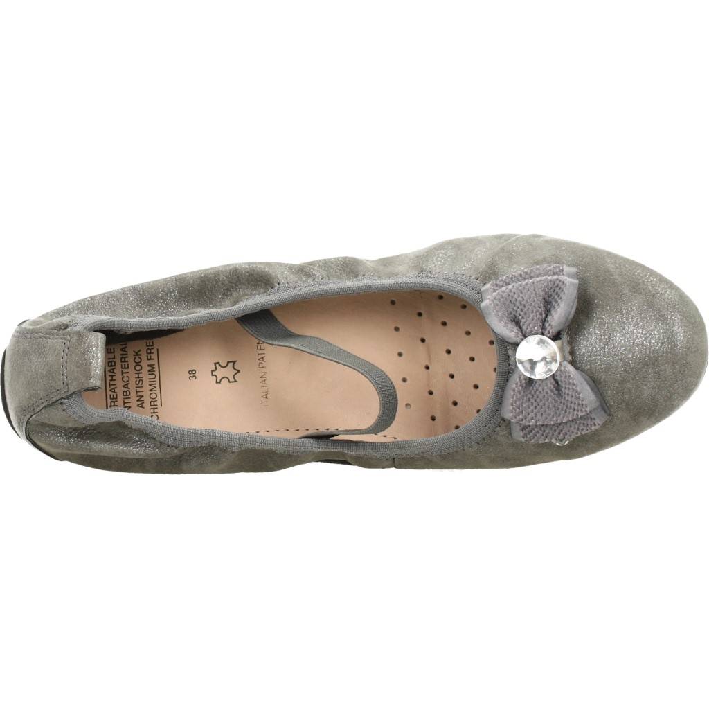 GEOX JR PIUMA en color MARRON CLARO (8)