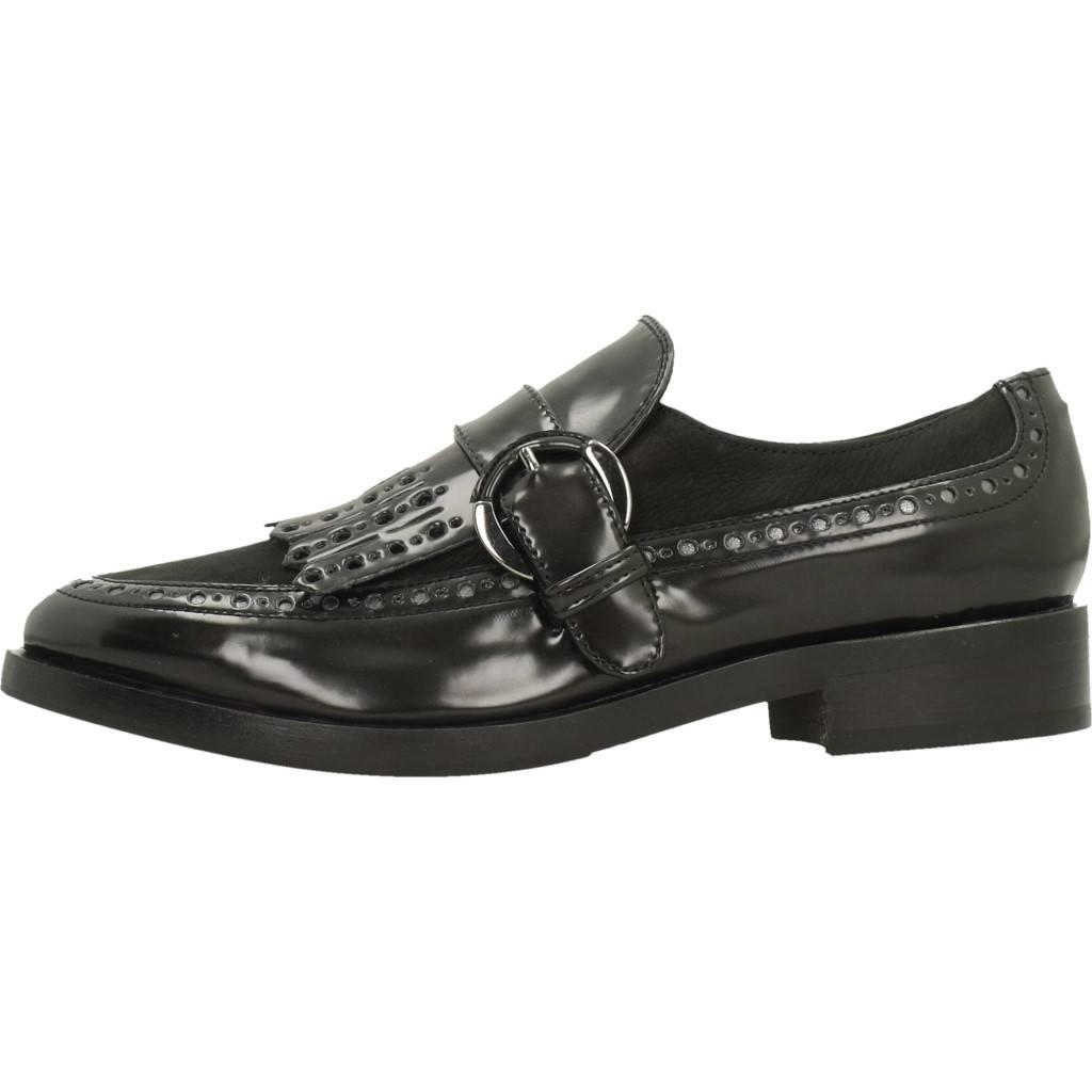 GEOX DONNA BROGUE en color NEGRO (2)