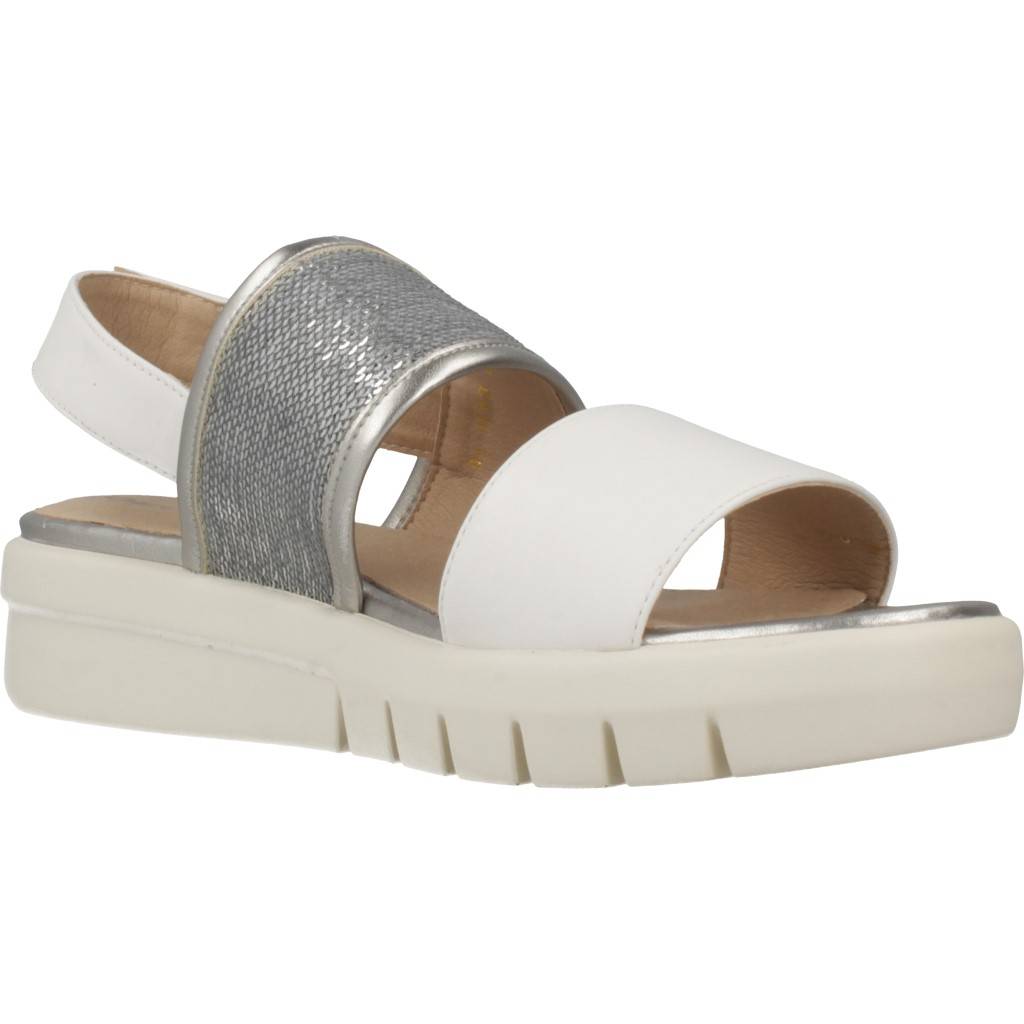 GEOX D WIMBLEY SANDAL en color BLANCO (5)