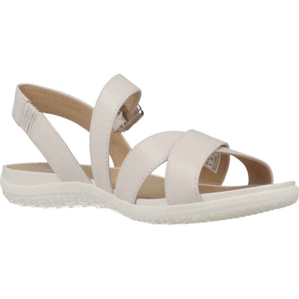 GEOX D SANDAL VEGA en color BLANCO (5)